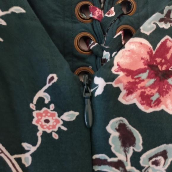 2/$16Floral summer dress romper - Picture 3 of 6